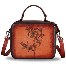 Load image into Gallery viewer, Genuine Leather Hand Painted Satchel LRTO-700
