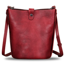 Load image into Gallery viewer, Genuine Leather Crossbody Bag W0747
