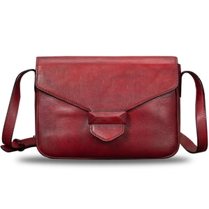 Genuine Leather Satchel A833