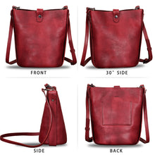 Load image into Gallery viewer, Genuine Leather Crossbody Bag W0747
