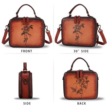 Load image into Gallery viewer, Genuine Leather Hand Painted Satchel LRTO-700
