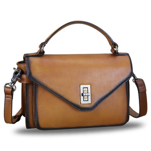 Genuine Leather Crossbody Bag Satchel LRTO-A815