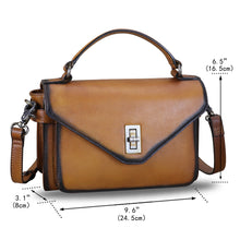 Load image into Gallery viewer, Genuine Leather Crossbody Bag Satchel LRTO-A815
