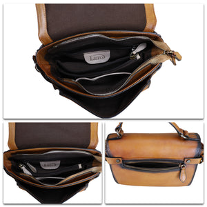 Genuine Leather Crossbody Bag Satchel LRTO-A815