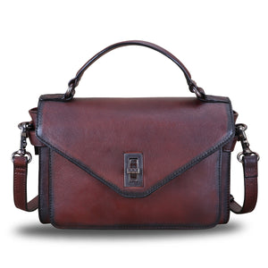 Genuine Leather Crossbody Bag Satchel LRTO-A815