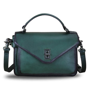 Genuine Leather Crossbody Bag Satchel LRTO-A815